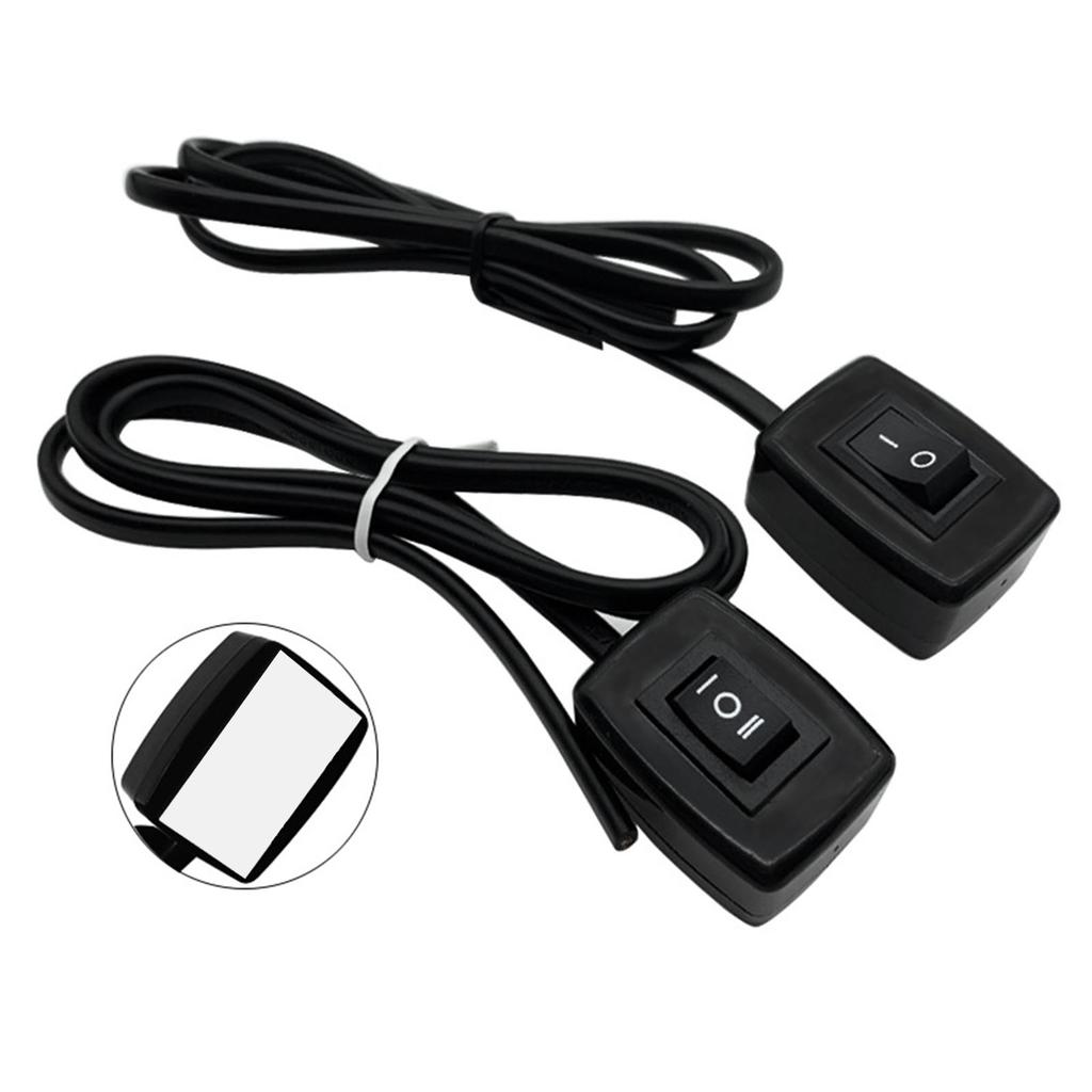LED Backlit Motorcycle Toggle Switches Weather Resistant Plastic Quick Installation for Most Motorbikes And Scooters