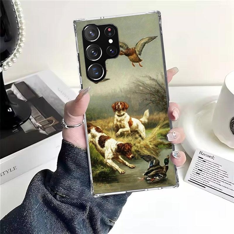 

Hunter Dog Hunting Soft Phone Case For Samsung Galaxy S22 S23 S24 S25 Edge S26 Ultra S20 FE S21 Plus + Fundas Coque Galaxy S20 S Samsung S24 FE