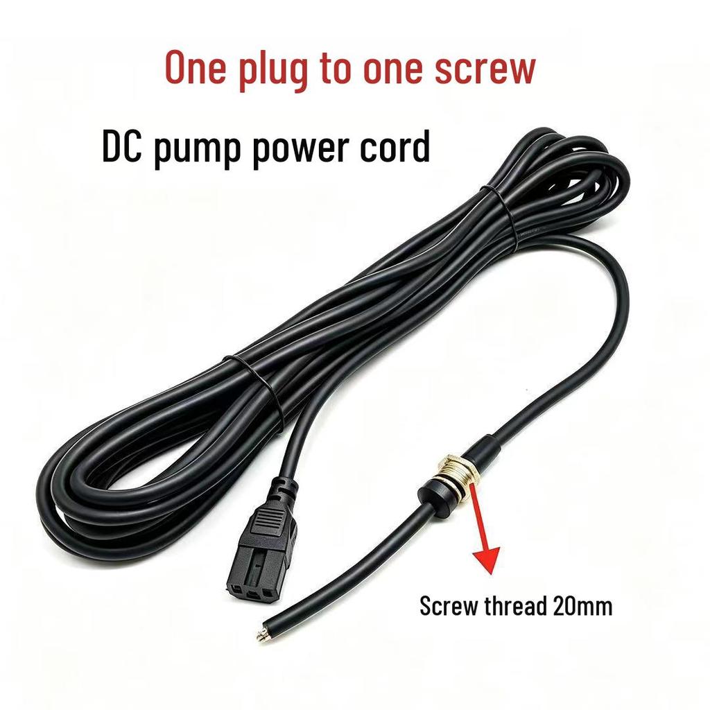 Electric Bicycle & Vehicle DC Pump Power Cord with Extension Cable for Charging and Water Pumps