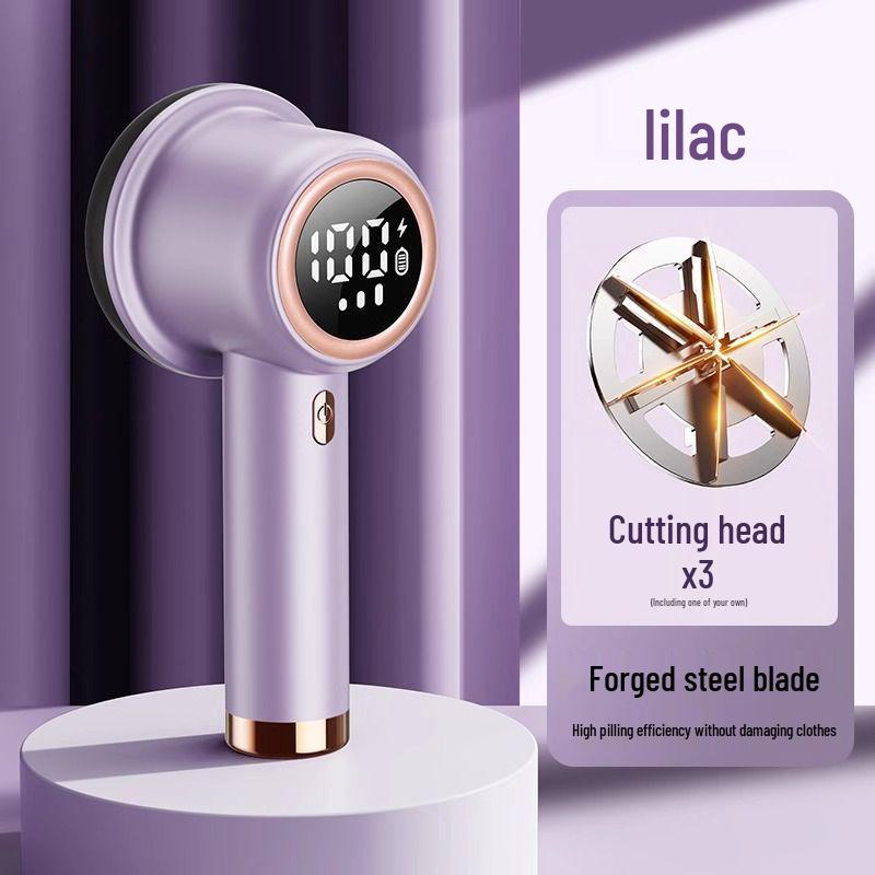 Rechargeable Fabric Lint Remover for Clothes - Gentle on Sweaters and Clothes with Metal Blades