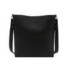 Large Capacity Retro Simple Korean Style Fashion Single Shoulder Crossbody Bucket Bag