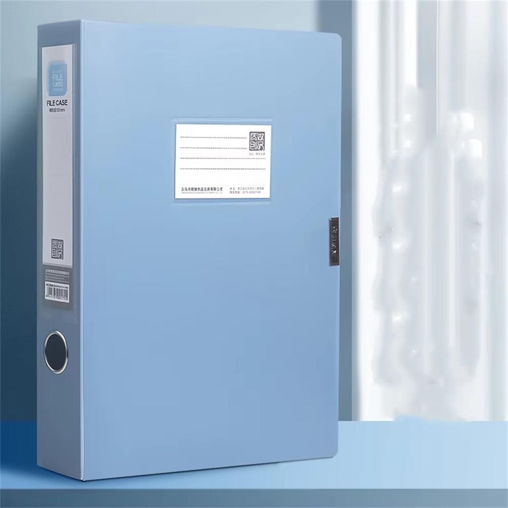 Morandi Folders - PP Thickened Supplies, Foldable A4 Size, Vintage Color, Plastic File Organizers