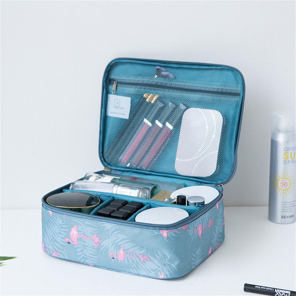 Travel Cosmetic Storage Bag Handbag Oxford Cloth Large Capacity Portable Makeup Bag