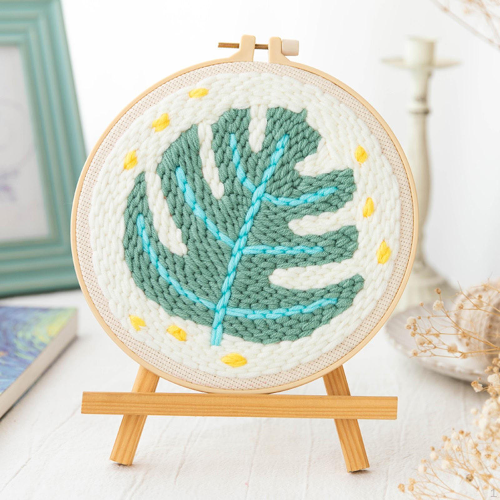 

1 набор для вышивания, стартовый набор, нитевдеватель, инструмент для шитья ткани для начинающих B