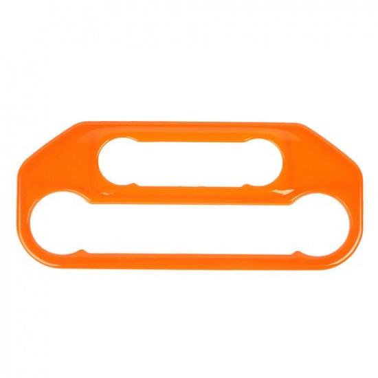 Center Console Steering Wheel Air Condition Decor Cover Trim For Bronco Orange