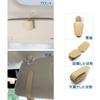 Maitya Beige Car Sun Visor Glasses Holder Leather Material Car Storage Ticket Card Sunglasses Storage Leather Sunglasses Clip Glasses Clip