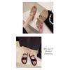 Two Wear Sandals Women Fairy Style Fashion Casual Flat Roman Shoes
