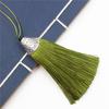 Pure Handmade Fish Mouth Tassel Ear Bag Hanging Keychain Special Alloy Metal Hat Tassel Ear Pendant Pendant