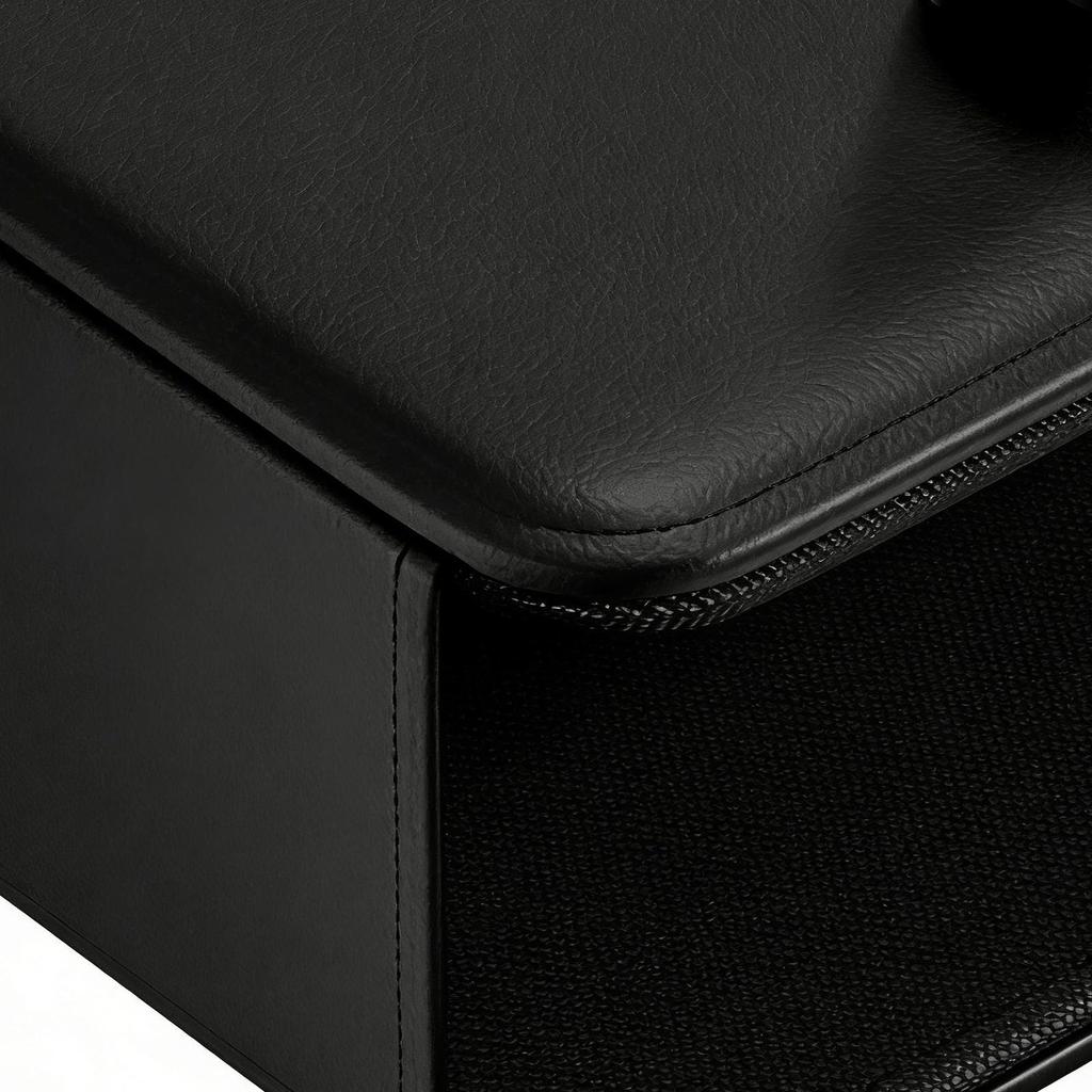 Car Door Organizer PU Leather Door Storage Box Car Organizer For Vehicle SUV Truck Interior Phone Key Sunglass Wallet