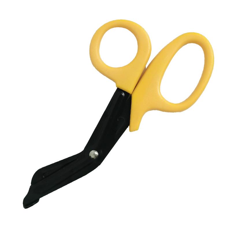 7.5-Inch Stainless Steel EMT Bandage and Gauze Scissors with Angled Tip