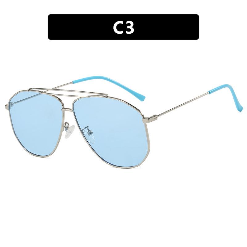 

Toad Shaped Sunglasses Large Frame Fashion Trendy Sunglasses Metal UV400 Sunglasses