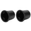 2 Pcs RV Cup Holder Insert Plastic Spilling Proof Replacement Drink Can Holder Insert for Boats Ships Cars Trucks