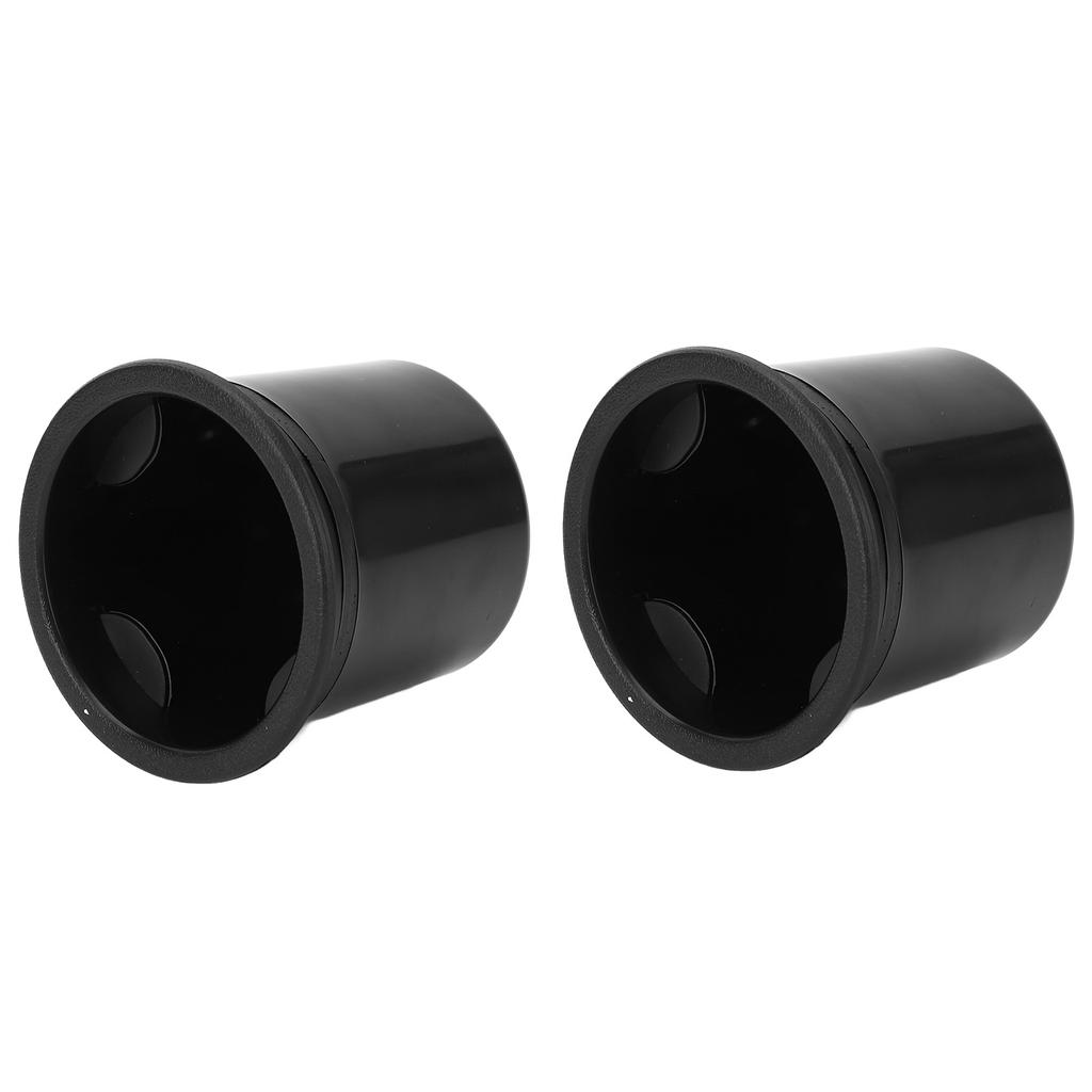 2 Pcs RV Cup Holder Insert Plastic Spilling Proof Replacement Drink Can Holder Insert for Boats Ships Cars Trucks