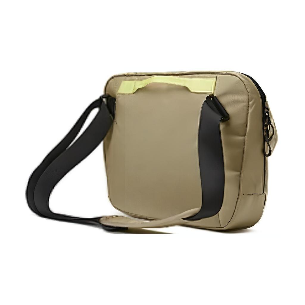 New Skechers Fabric Shoulder Bag, Crossbody Bag Regular Unisex White & Gray & Elm Green L224U024-044W