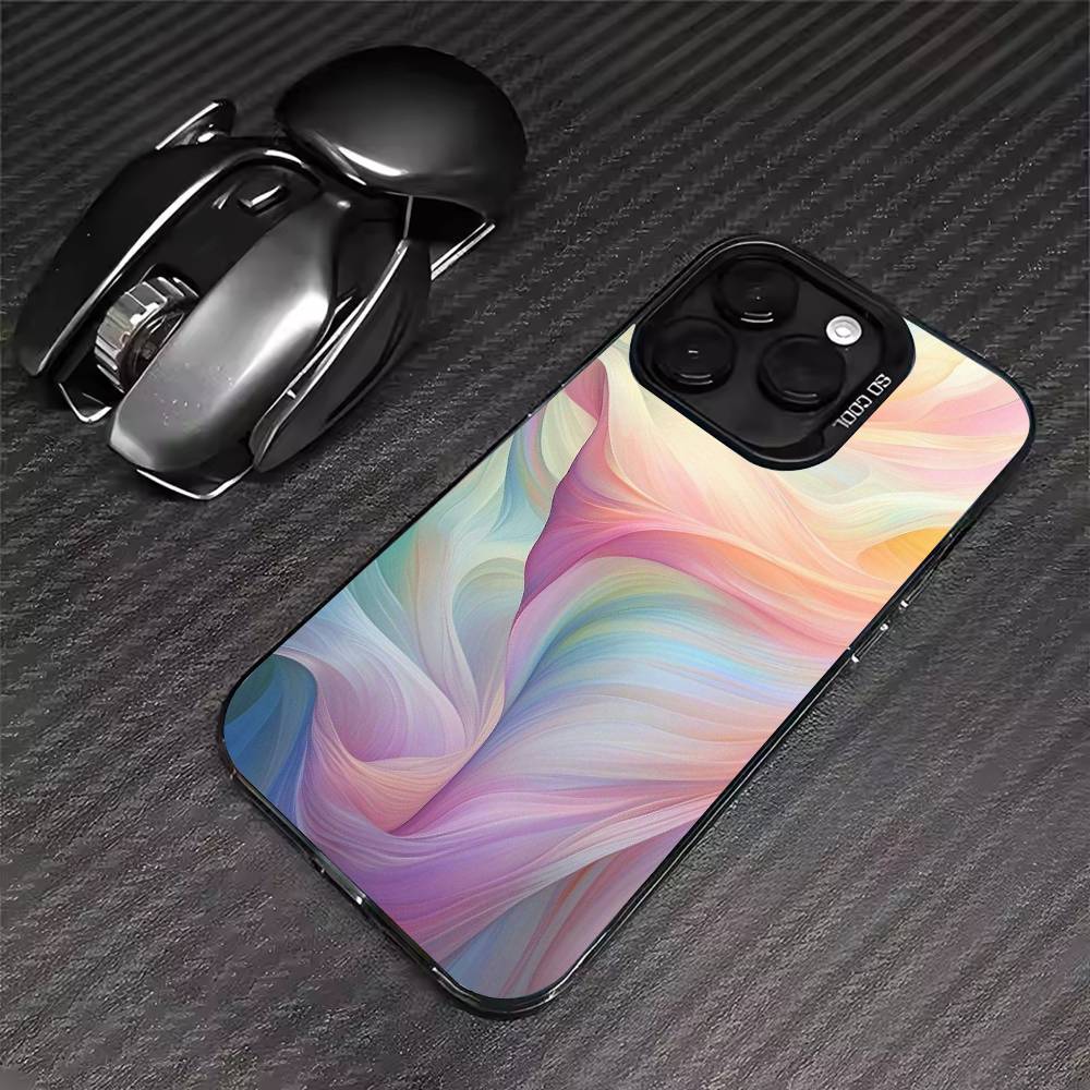 

Gradient Silicone Phone Case For iPhone 17 16 15 14 13 12 11 Pro Max XS Max 7 8 Plus Shockproof Silicone Matte Cover iPhone17Promax
