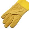 Beekeeping Gloves Yellow Short Mesh Protective Sleeves Breathable leather and Cloth Anti Bee Apiculture Beekeeping Gloves
