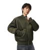 Li Ning Basketball Series Bad5 3D Loose Baseball Collar Logo Embroidered Jacket Men Jackets AJMV135-4