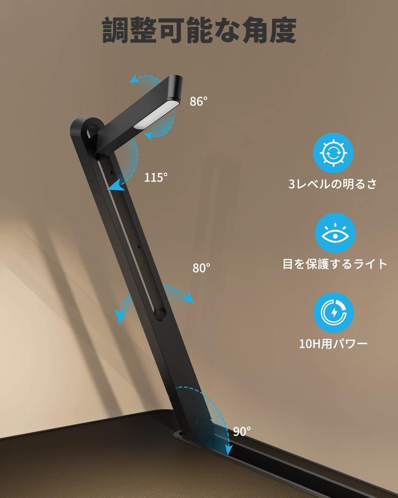 SAIJI Folding Lap Desk with LED Brightness Mini Table Coffee Bedside Laptop Chabudai Large Capacity Adjustable Angle and PVC 40kg Load Computer Study