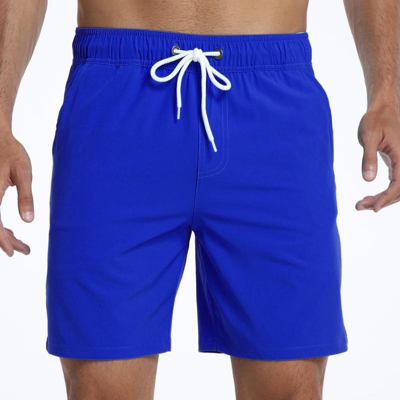 GD summer new men's shorts fashion vacation pants men's four corners milk silk lining