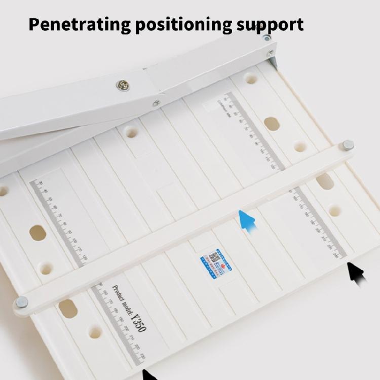 Compact Hand Operated Paper Creaser Manual Creasing Tool For Letter Size Documents Card Making And Paper Organization