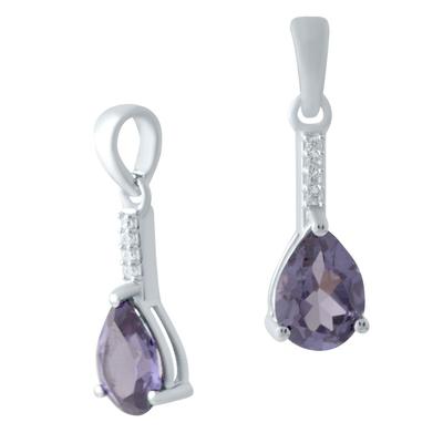 Silver Pendant with Alexandrite 2.611ct (2043348)