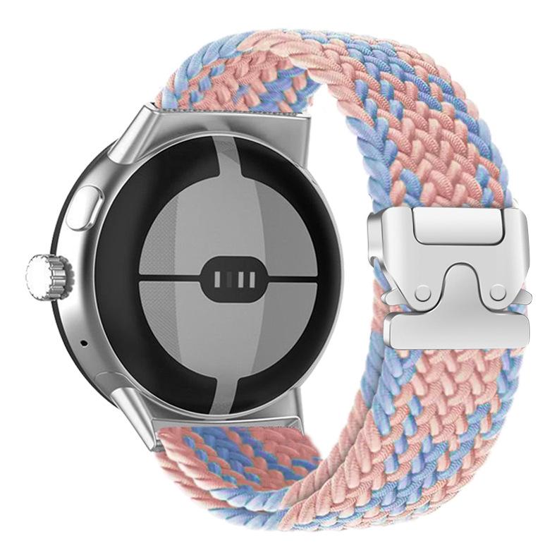 Braided Nylon Paracord Watch Band for Google 41MM/45MM