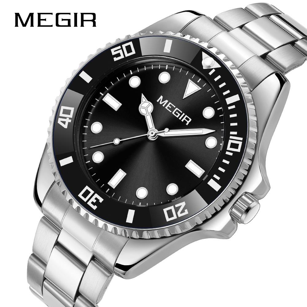 Classic Role Men'S Business Stainless Steel With Waterproof Luminous Quartz Men'S Watch 1090