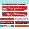 Christmas Banner Party Decorations For Indoor And Outdoor Use 300x50cm Polyester Fabric