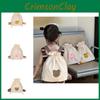 Breathable Nylon Children's Canvas Backpack With Cute Bear Design For Boys And Girls