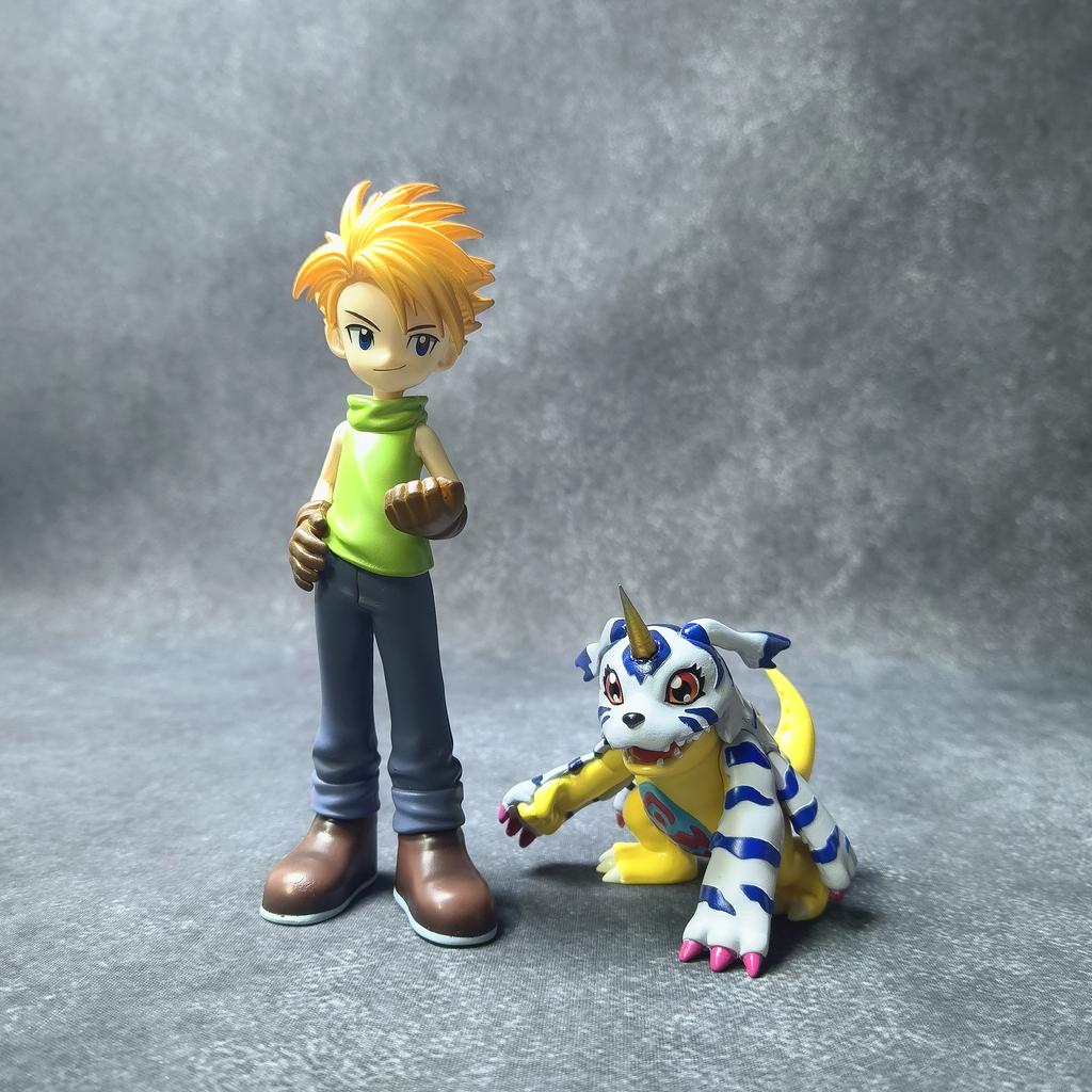 Figurki Digimon Tai Agumon Mimi Baruemon Shuji Badaemon Gabumon Figurka Akcji Kolekcjonerskie Zabawki Prezent świetny do codziennego użytku