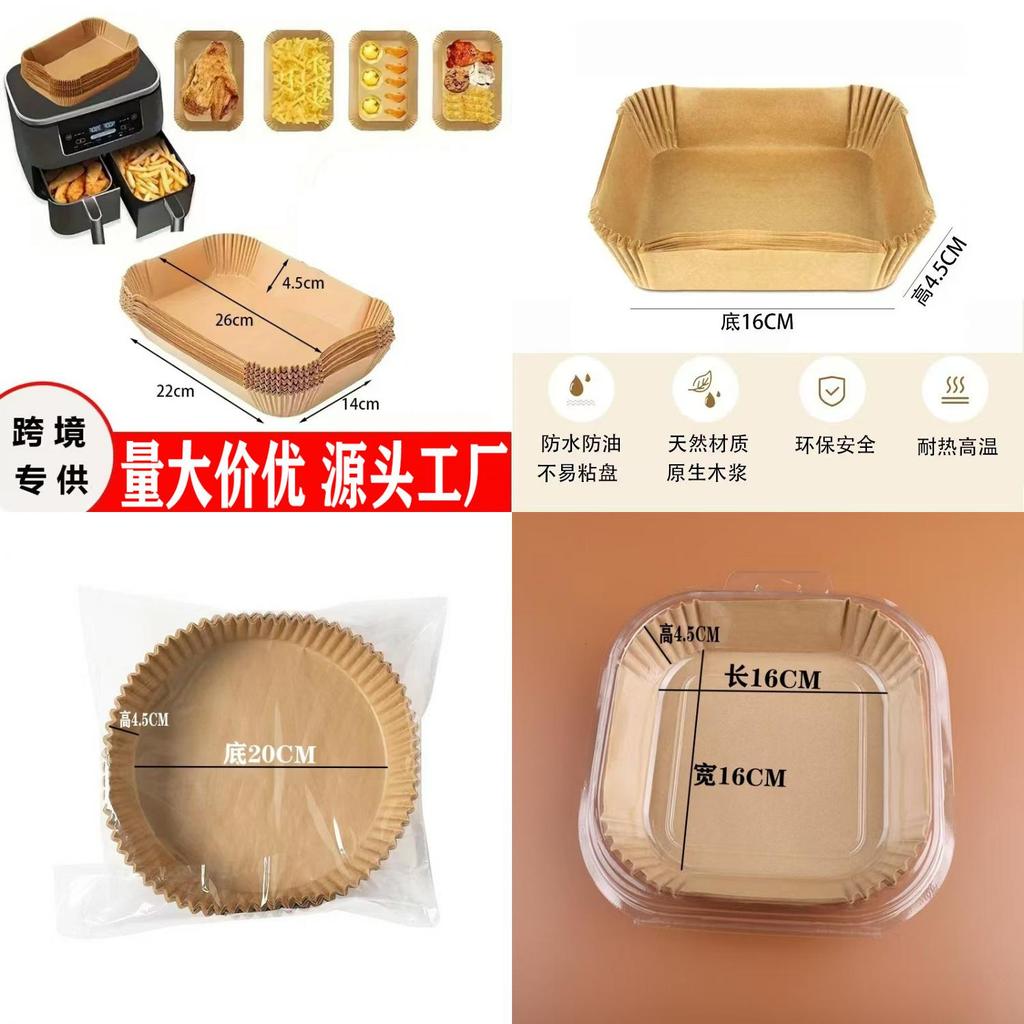 Backpapier Rechteckige Ölabsorbierende Blätter Für Heimkochen Und Backen
