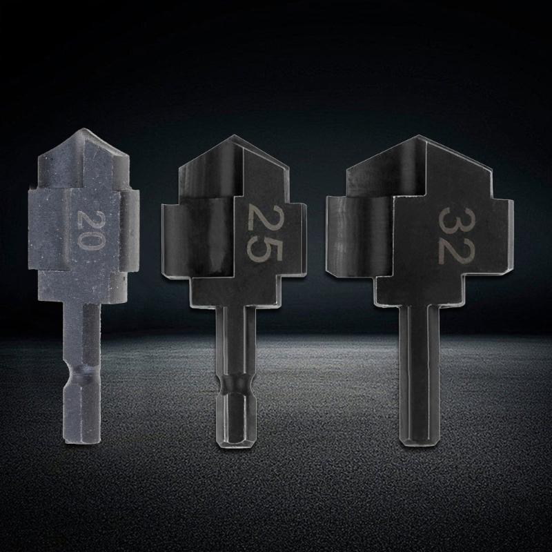 20/25/32mm Stufenbohrer zum Aufweiten von Wasserrohren zum Ansen von Rohren Gefertigt aus 40Gr Stahl Effizientes Bohren