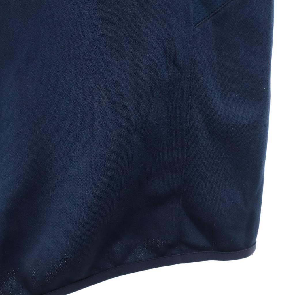 NIKE training Long sleeve Zip hoodie M Navy DRI-FIT jersey Men's Used