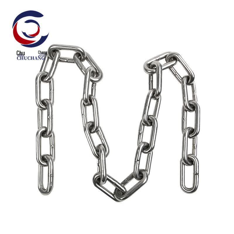 304 Stainless Steel Long Link Decorative Chain