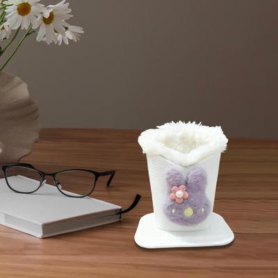 Lined Eyeglass Holder Cartoon Anti Scratch Sturdy Multipurpose Glasses Stand Case for Office