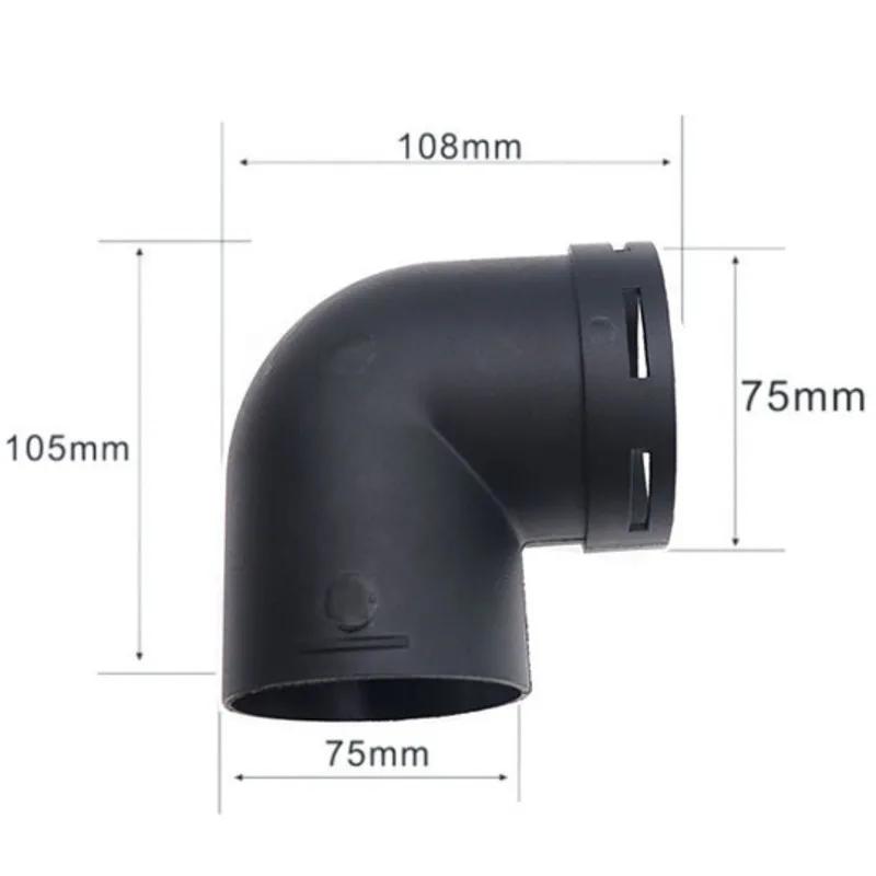 Entlüftungskanal, TLY-Stück, Rohrbogen, Auslass, Auspuffanschluss, Verbindungsstück für Webasto Eberspächer Diesel-Standheizungszubehör