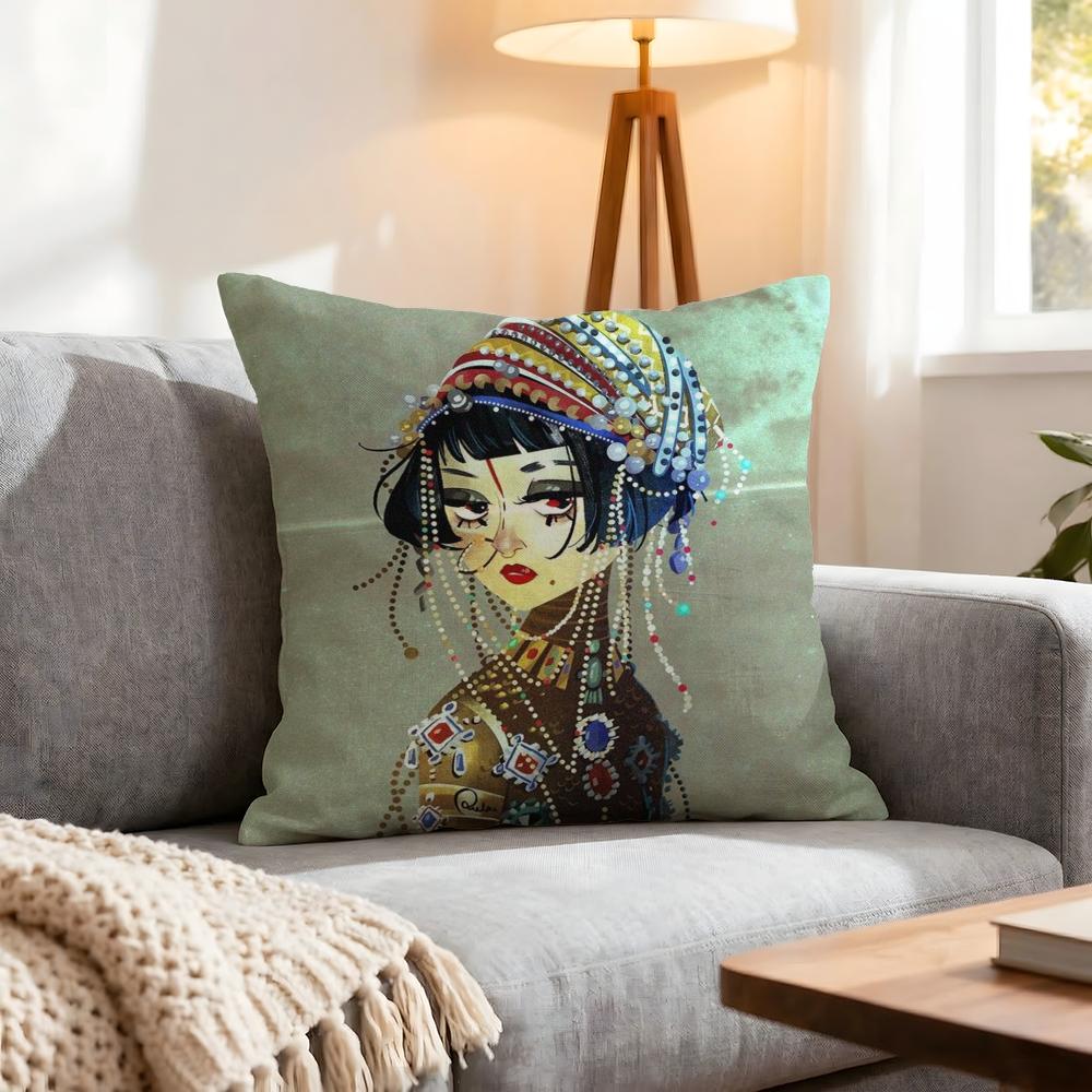 Show Love Death  Robots Cushion Cover Pcs Decorative Covers Soft Cushion Case for Sofa Couch Decor x x Pillowcases