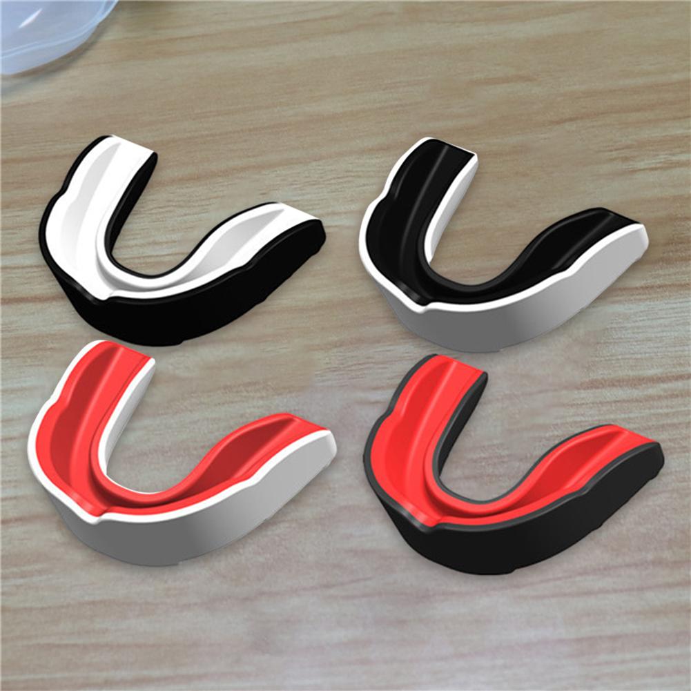 4Pcs Combat Sports Mouth Guard Mouth Guard Boxing Gum Shield Mouthguard Slim Fit for Football Wrestling Hockey Lacrosse Boxing
