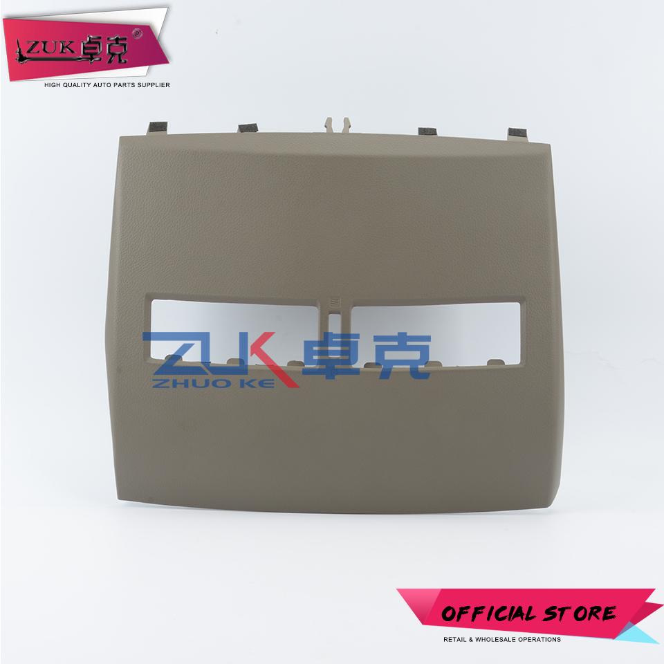 

ZUK для Nissan Tiida C11 2005-2011 автомобильный бежевый черный кондиционер на выходе-приборная панель кондиционер вентиляционная крышка