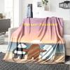 Name Custom We Bare Bears Print Flannel Blanket High Quality Warm Comfortable Cover for All Seasons Perfect for Gifts Home Decor
