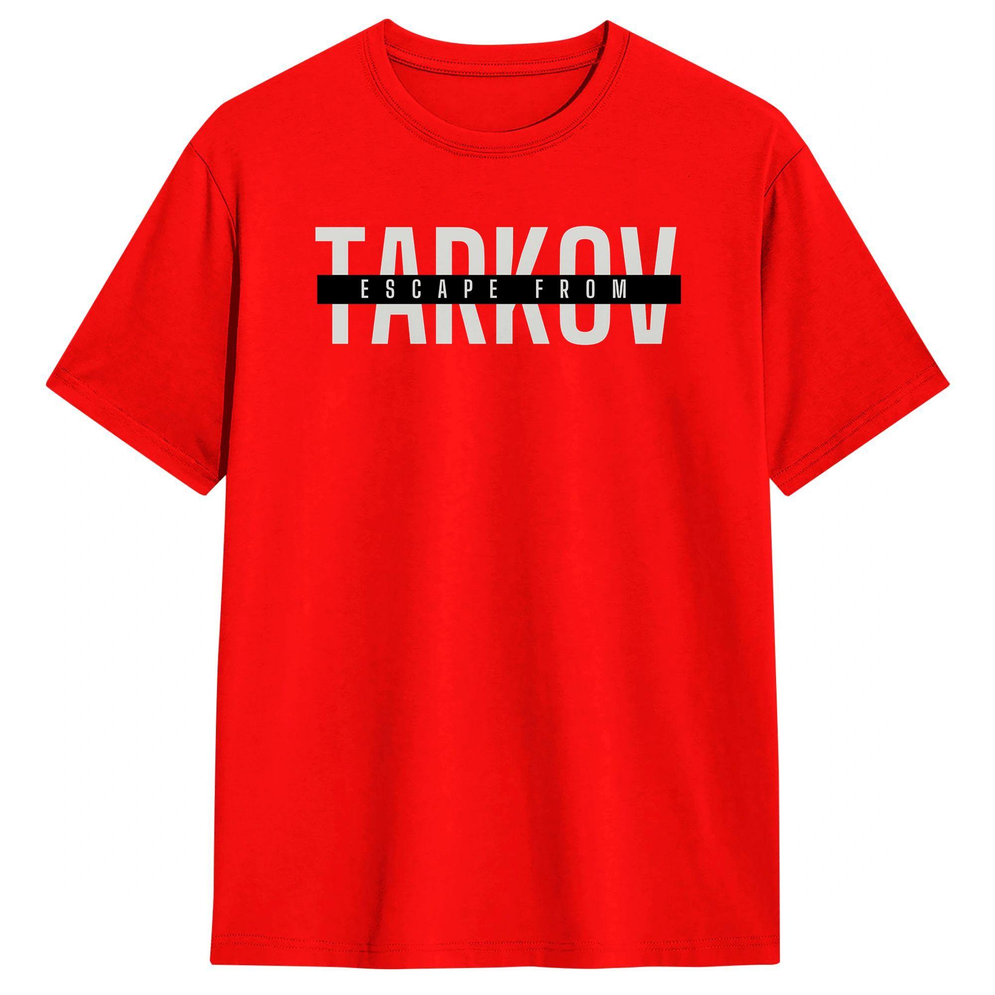 

Escape From Tarkov TShirt Man Vintage T Shirts Beach Round Neck Hippie Tees Hot Sale Oversized Tops S