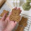 Cute Animal Shape Cookies Cutter Stamp Mold Bear Fish Baking Cake Biscuits Pressure Mould Diy Parties Christmas Cooking Supplies