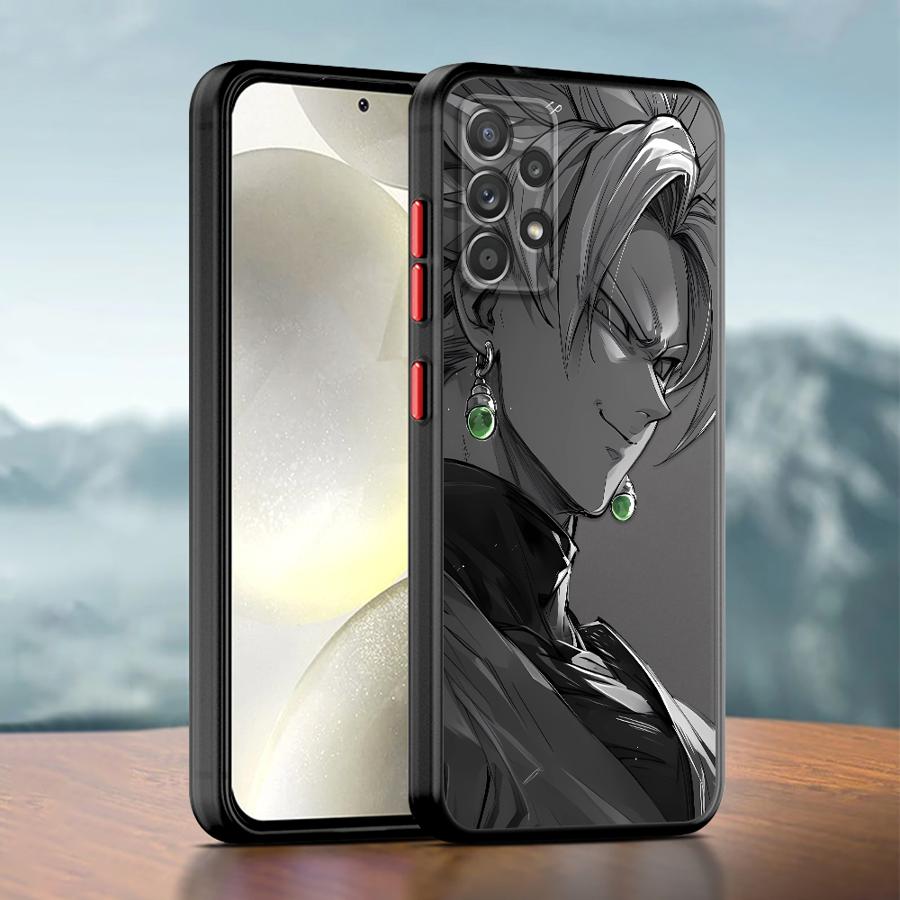 Dragon Ball Goku Vegeta Case for Samsung Galaxy A34 A36 A73 A33 A35 A54 A56 A55 A16 A15 A52S A72 A53 A14 A23 A17 A52 Phone Cover