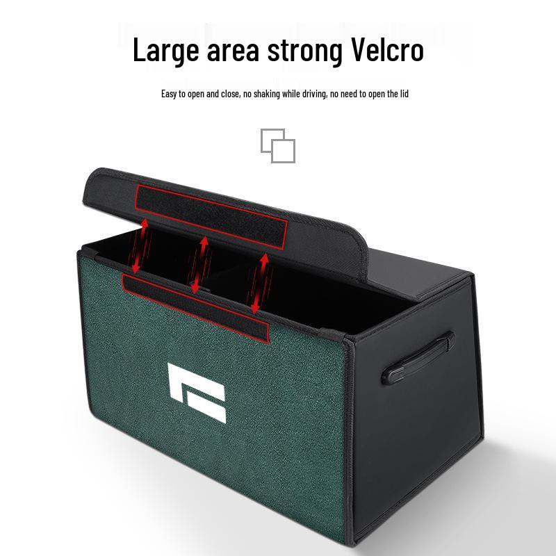 Jishi 01 Trunk Storage Box Organizer: Car Interior Accessory