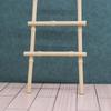 1 Piece Dollhouse 1:12 Scale Simulated Bamboo Ladder Model Micro Landscape Small Ornament Diy Home Decoration