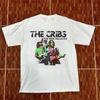 Kollektion The Cribs Band Kurzarm T-Shirt Weiß Alle Größen Shirt HH351 Unisex T-Shirt