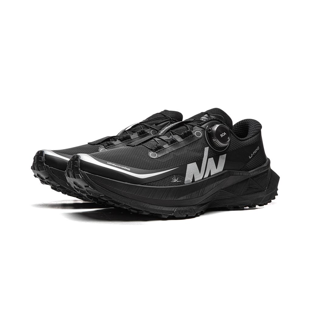 Li Ning De Lucas PRO Amortiguación Antideslizante Resistente a la Abrasión Rebote Caña Baja Zapatillas de Trail Running Unisex ARNV021-3