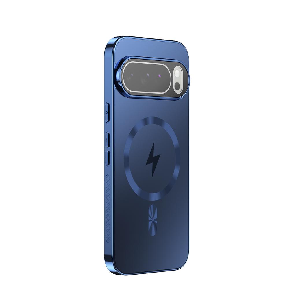 Applicable Pixel11ProXL electroplated wire lightning magnetic mobile phone case Google Pixel10Pro anti-drop protective case