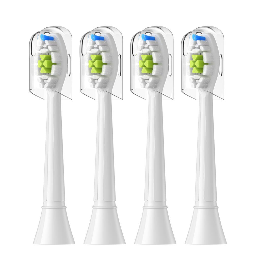Testine di Ricambio Compatibili con Spazzolino Elettrico Philips Sonicare Adatte per EasyClean, Gum Health, FlexCare, Healthy