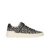 (w) Balmain B-court Trainers With Jacquard Monogram Black